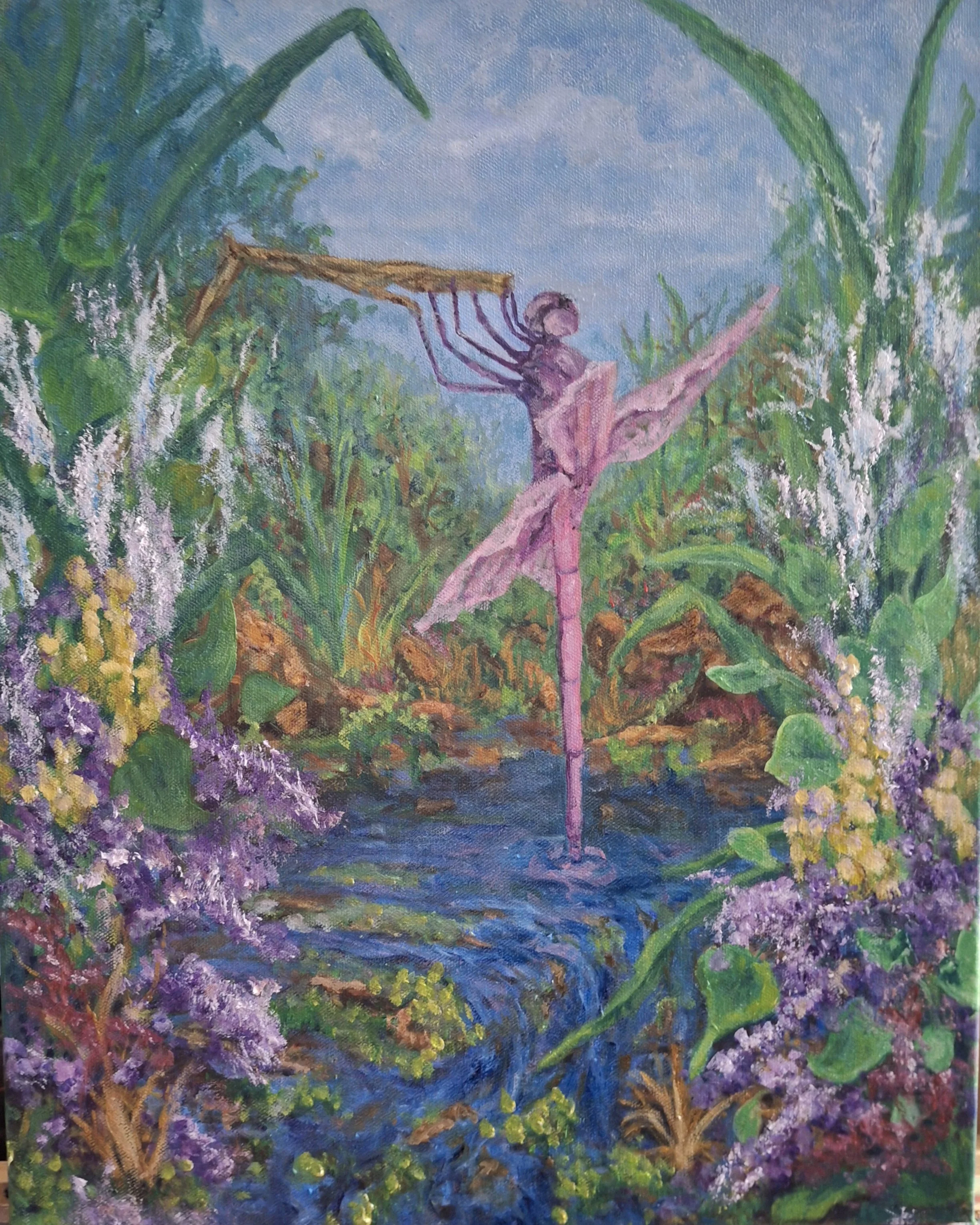 Lady in Pink