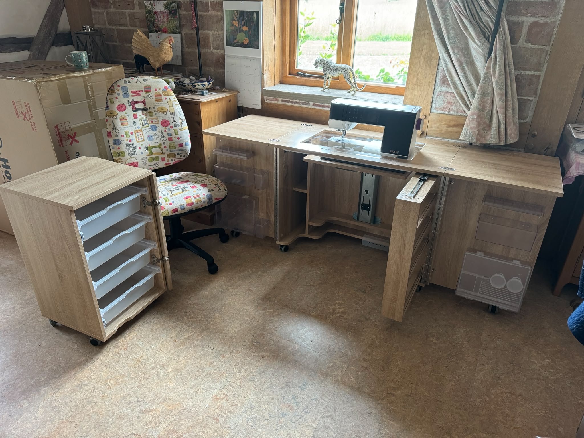 Anonymous | Gemini XL, Weathered Oak | Rolla Storage, Weathered Oak