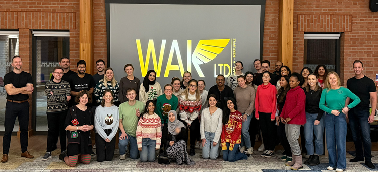 WAK trainer with students
