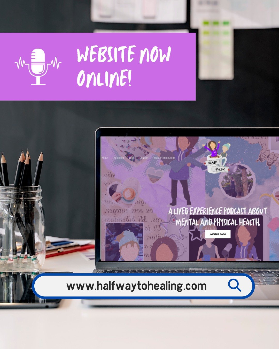 🎉 Our website is live!
You can now explore Halfway to Healing beyond the podcast — learn more about us, catch up on episodes, access support resources, and find ways to connect.
This space was built with heart, honesty, and healing in mind. We