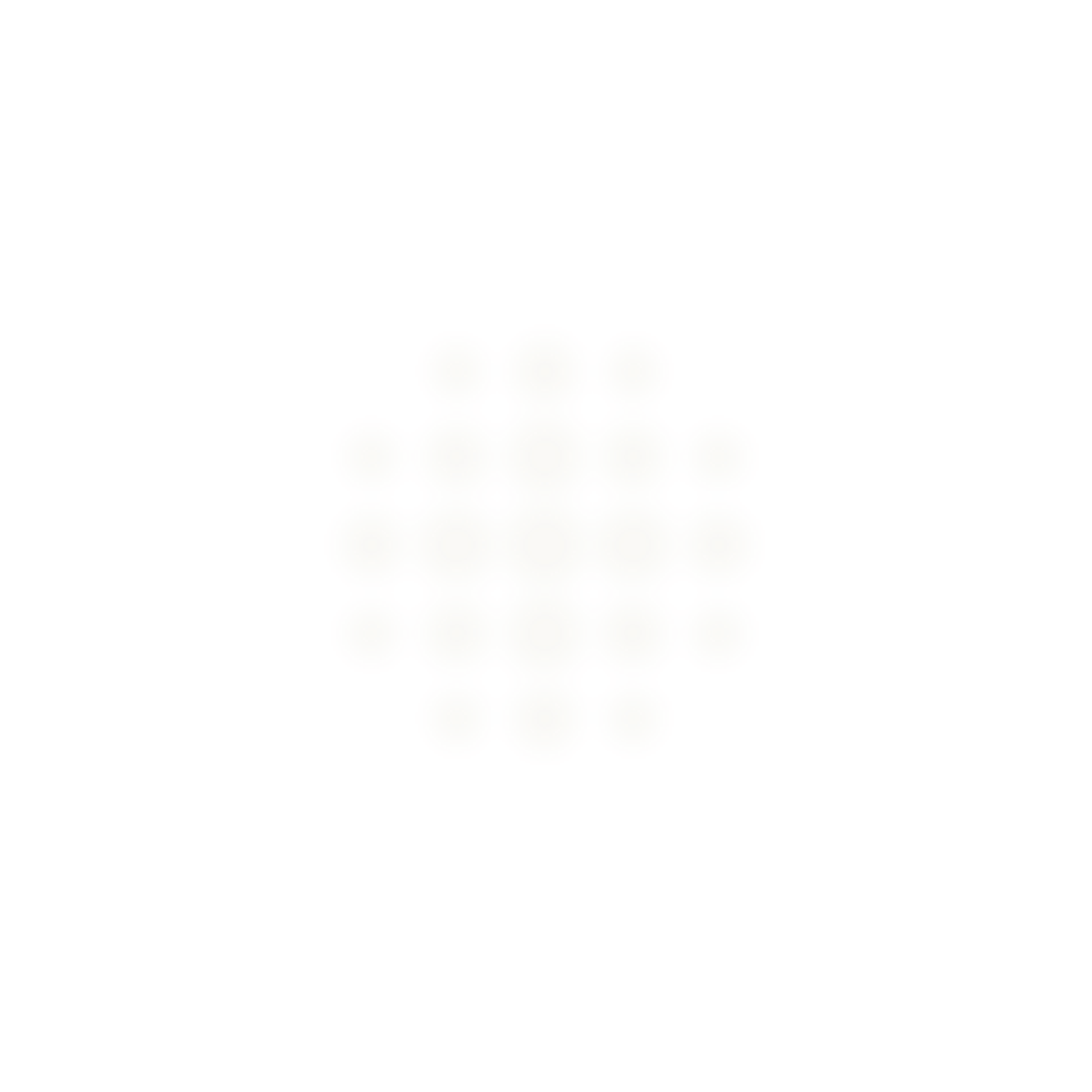 A black rectangle with white floral design in the center, overlapping a white rectangle on the right side.