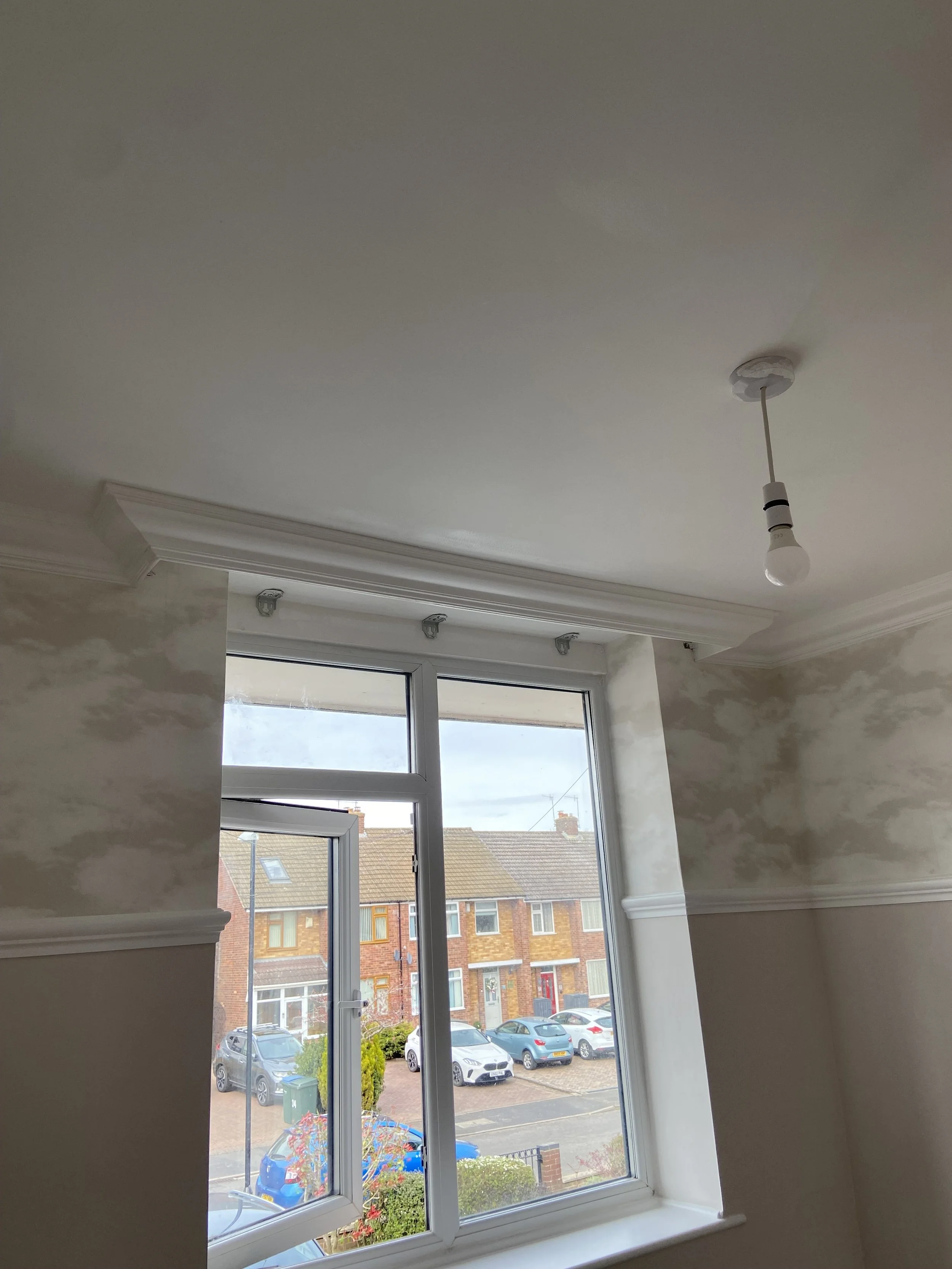 Window pelmet/coving 