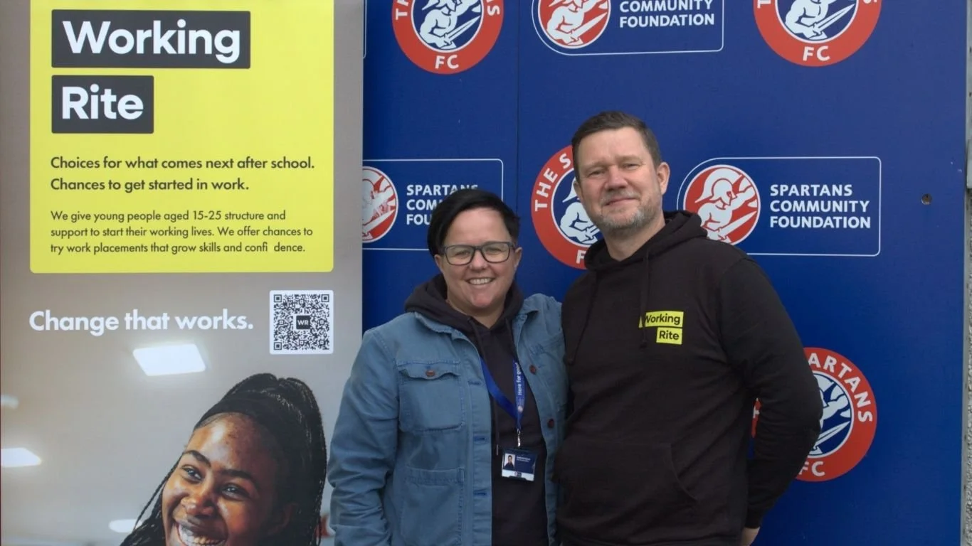 Working Rite and Spartans Community Foundation: New Partnership Strengthens Support for Young People in North Edinburgh