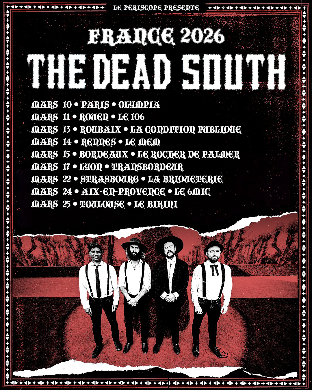THE DEAD SOUTH FRANCE