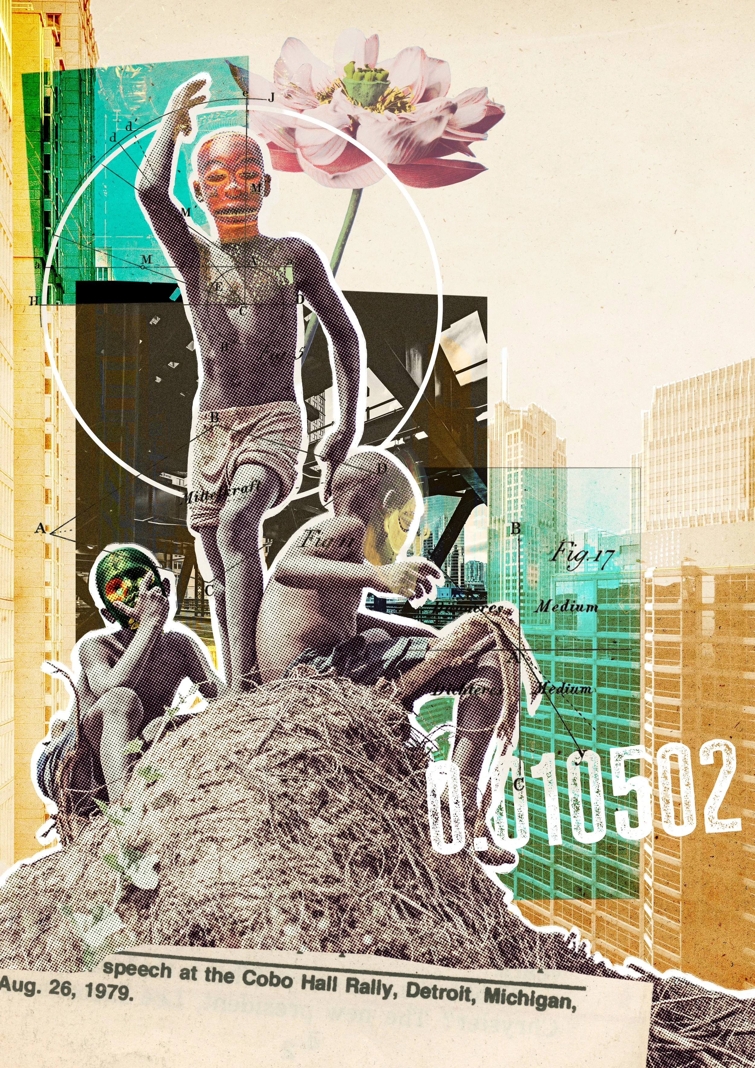 Digital Collage; Personal Project