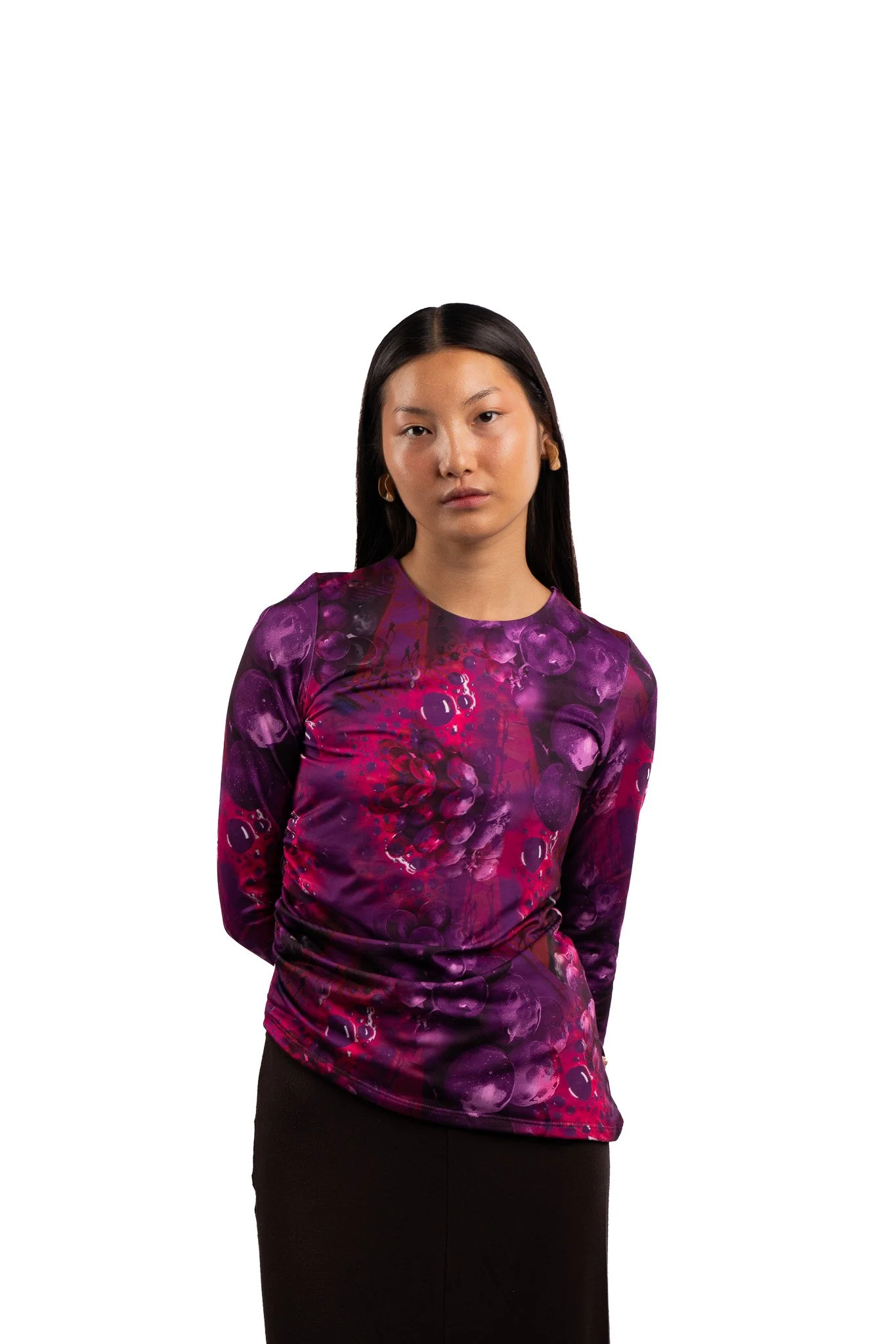 Top Etit - Estampado Vino