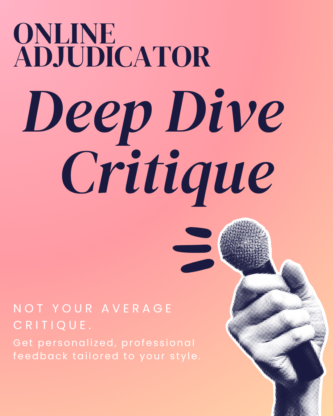 Online Adjudicator Deep Dive Critique
