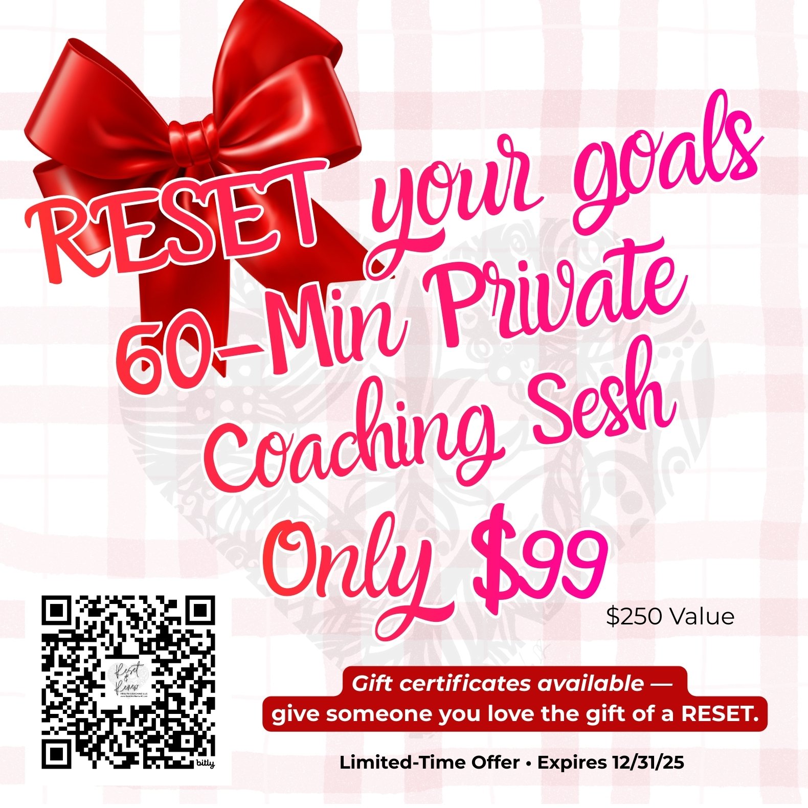 60-Minute Private Midlife Wellness Coaching Experience