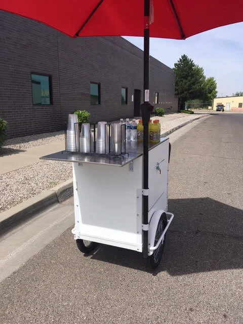 Sample cart shown here.