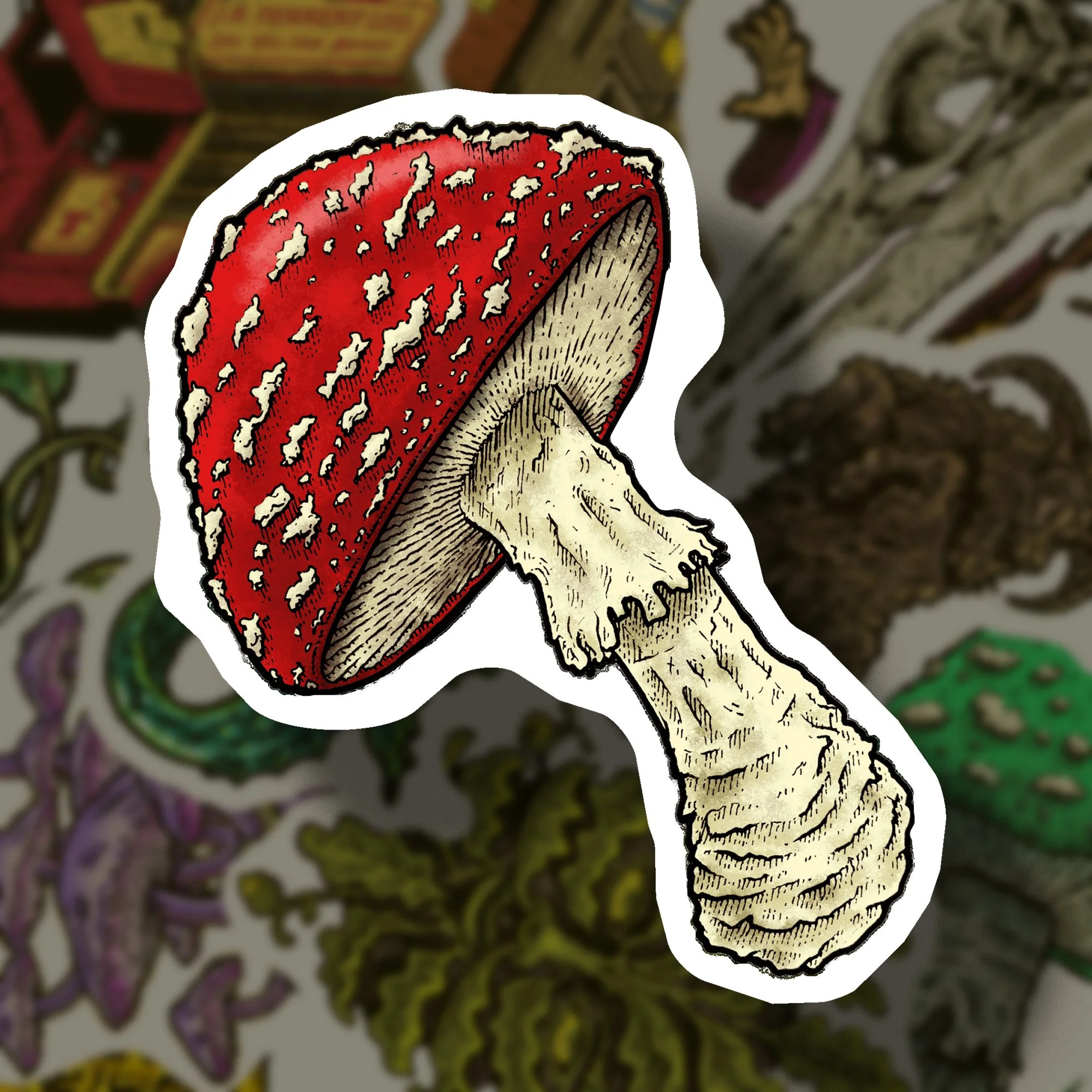 Fly Agaric Sticker