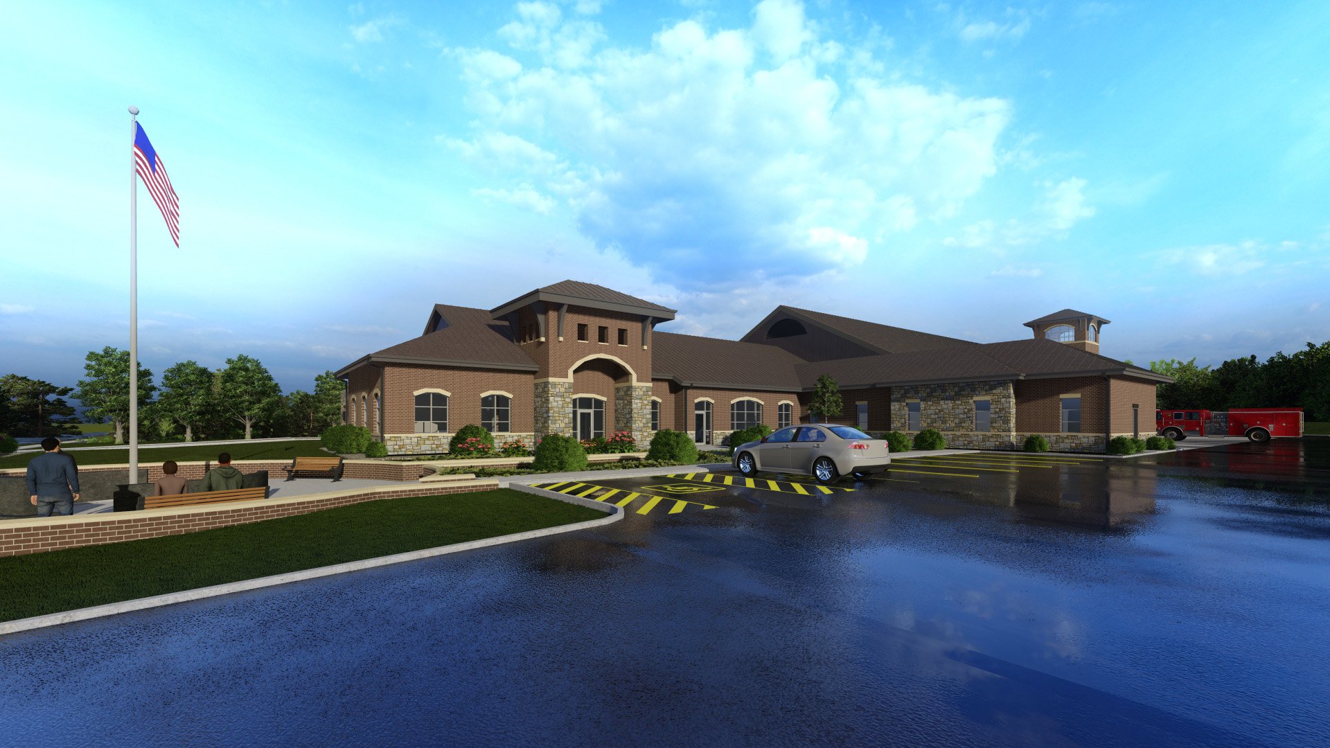 New Fire Station, Brunswick, OH