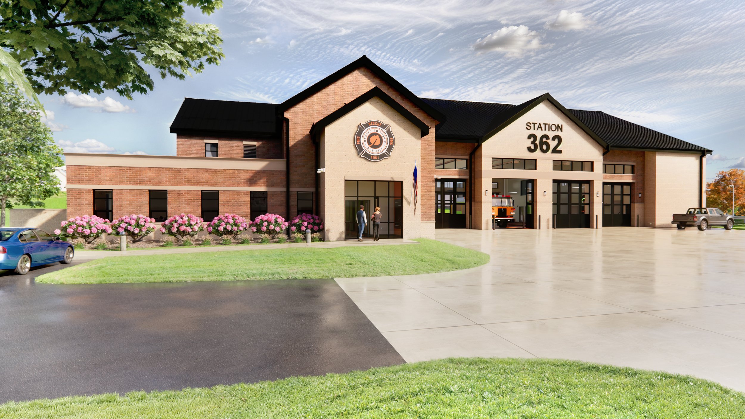 New Fire Station, Orange Township, OH