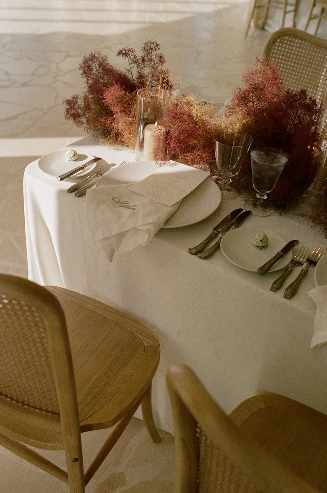 smoke bush wedding