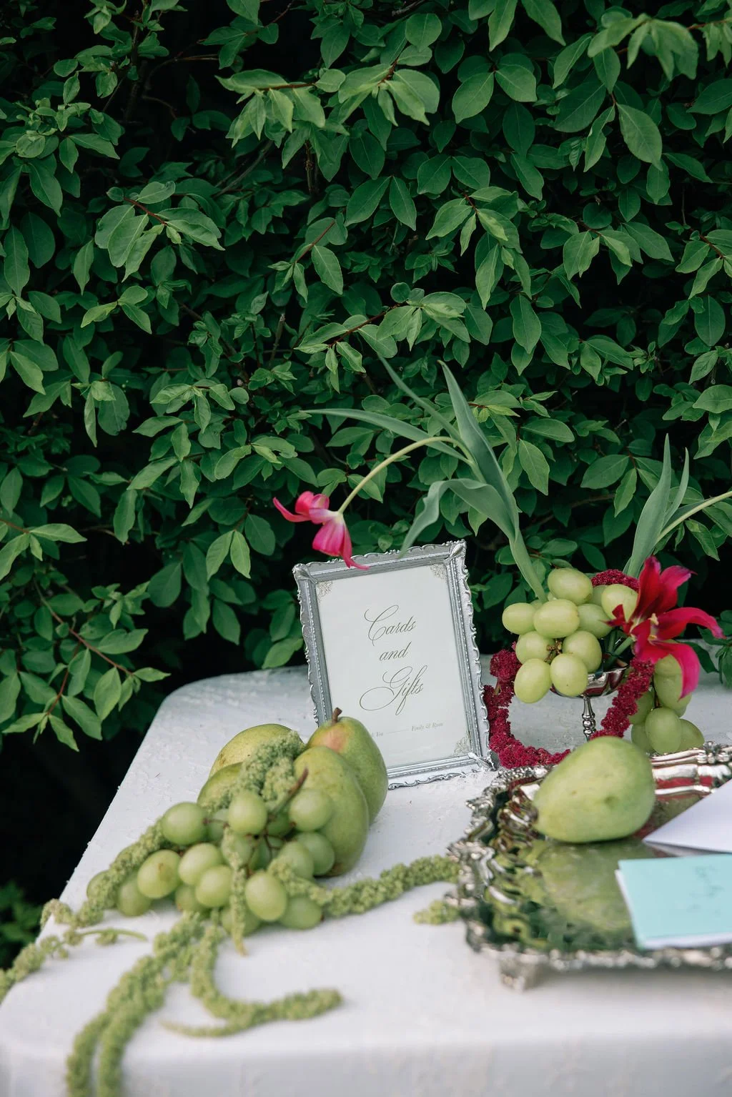 welcome table