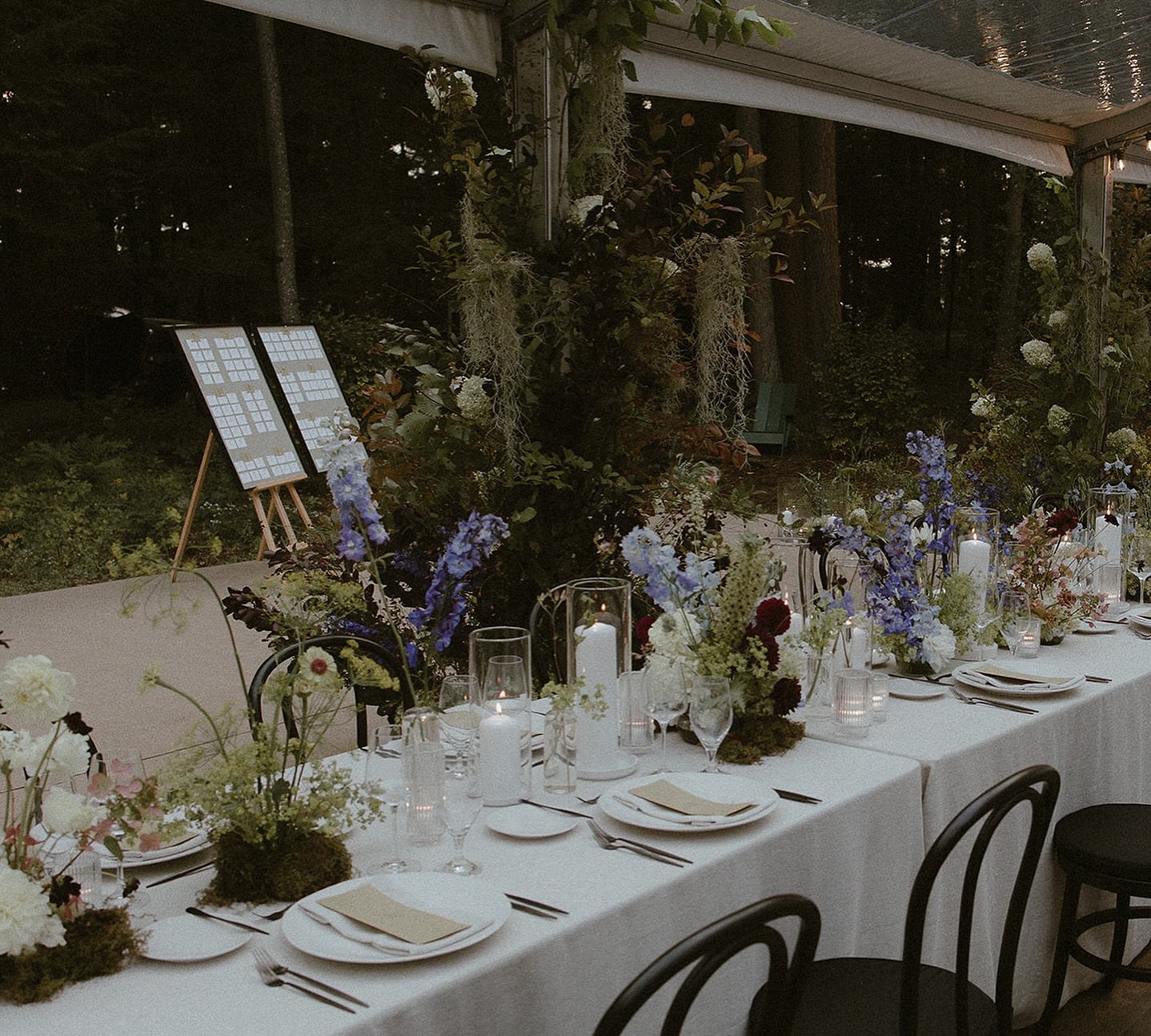 Nothing like a cottage country tented wedding

Planning and design @clementandcoevents 
Photos @jennifermoher 
Florist @joeybutta 
Tent @premiertents 
Rentals @divinefurniturerental @simplybeautifuldecor 

#tentwedding #muskokawedding #luxurywedding 