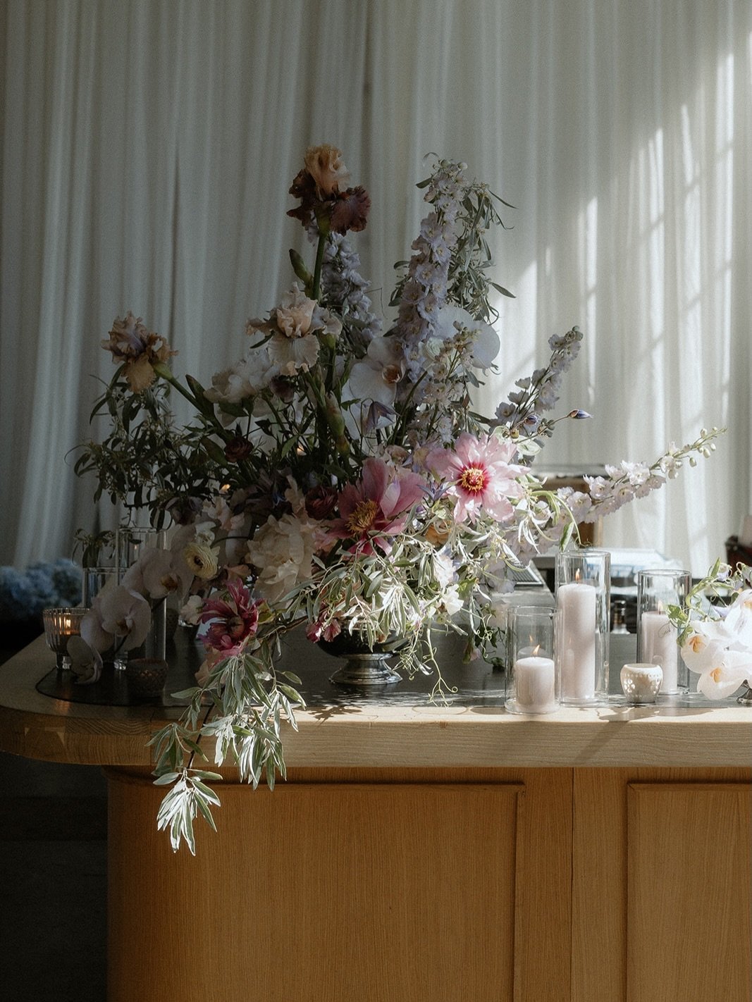 Colour, light and beauty for A &amp; M.

Planning and design @clementandcoevents 
Photos @jennifermoher 
Florist @joeybutta 
Venue @eastroom 
Stationery @royalstationerydesign 
Draping @eventuredesign 

#torontoweddingplanner #gtawedding #editorialwe