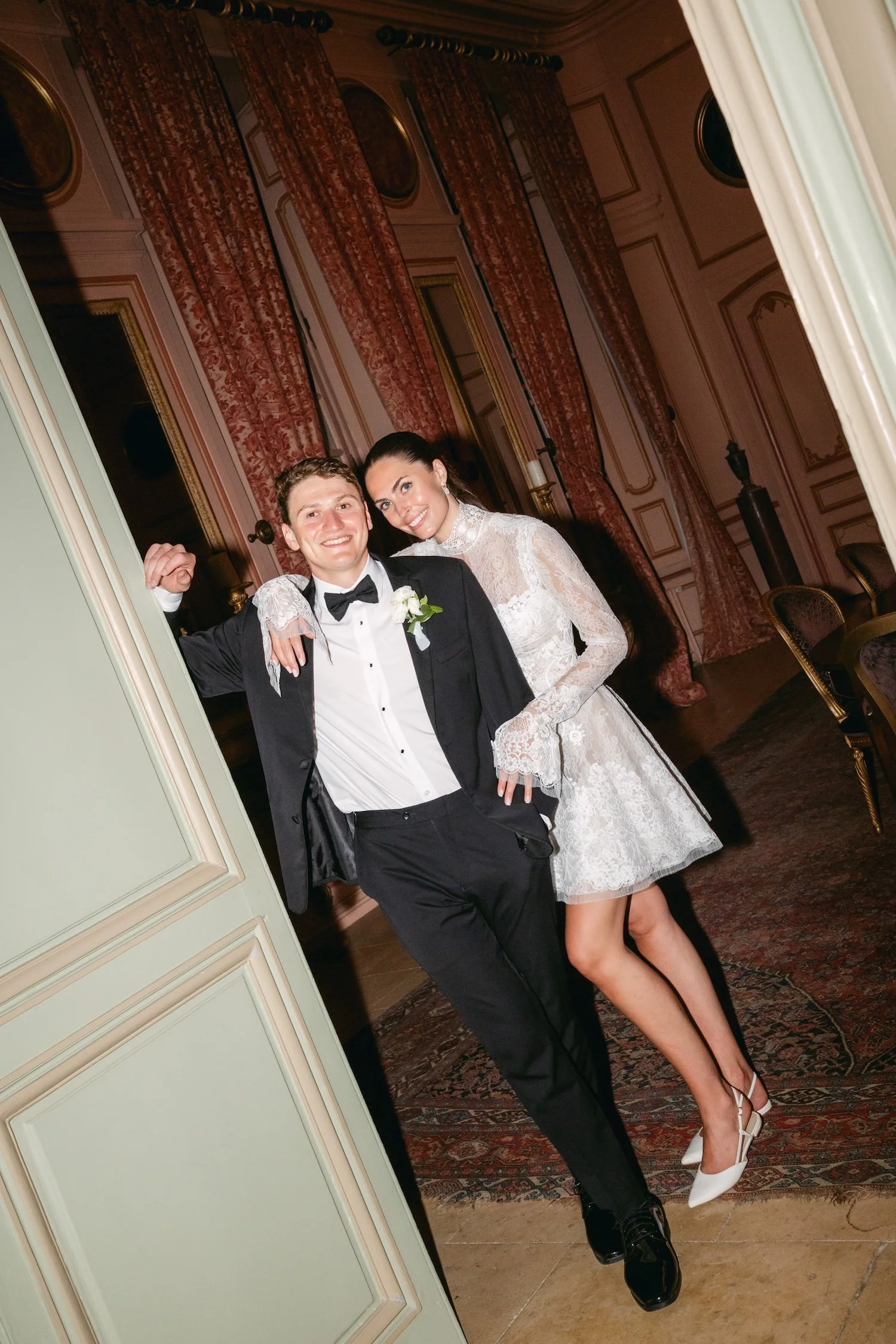 dress change wedding