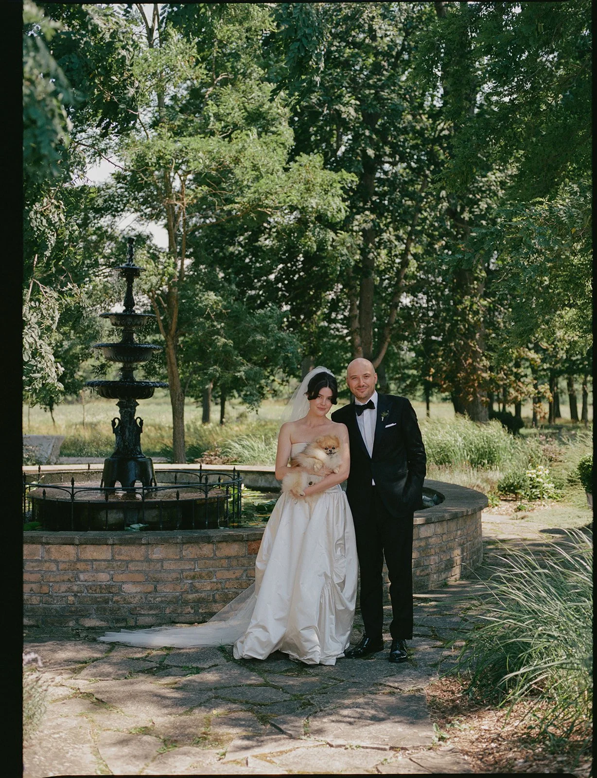 lune 1860 wedding fountain