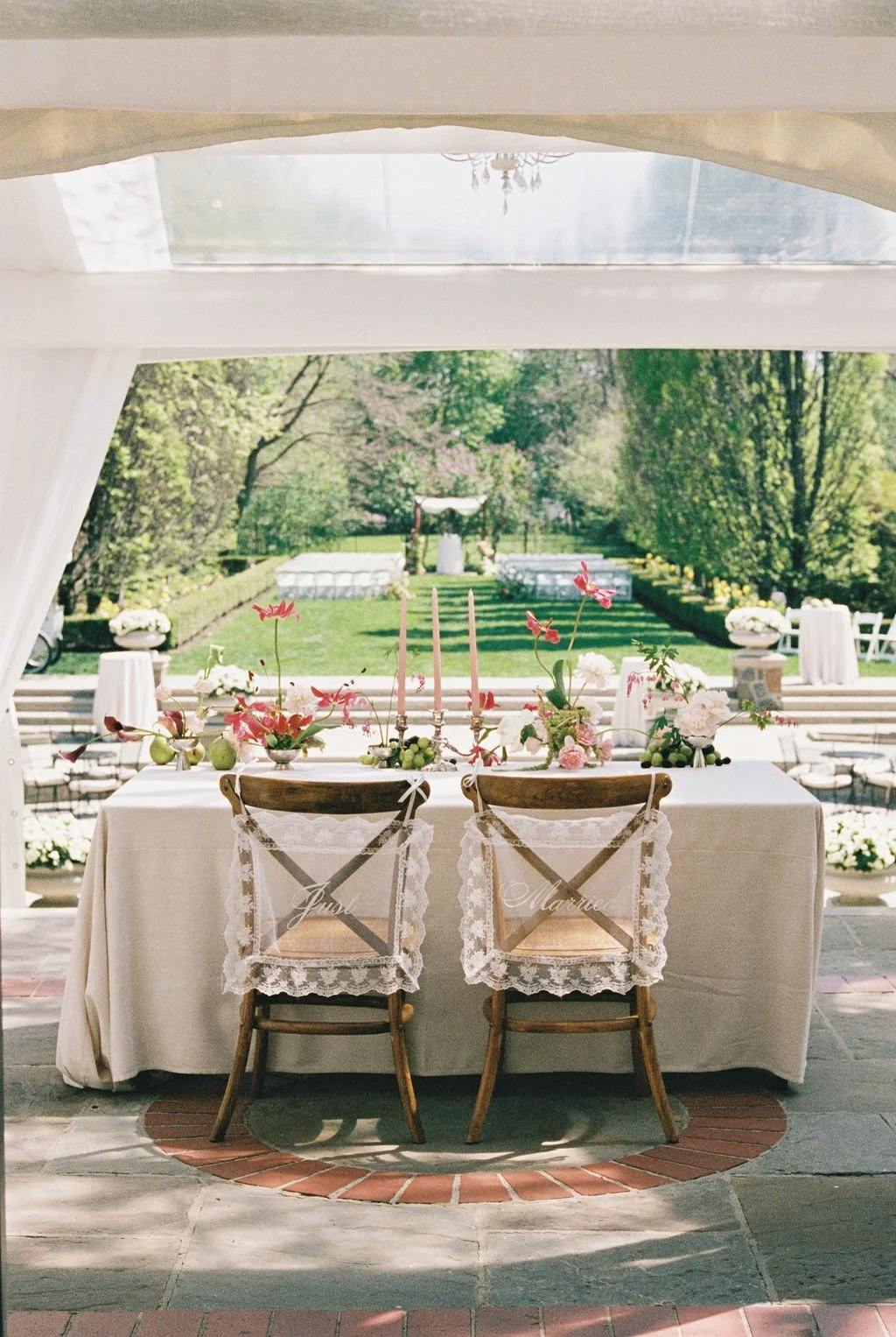 sweet heart table