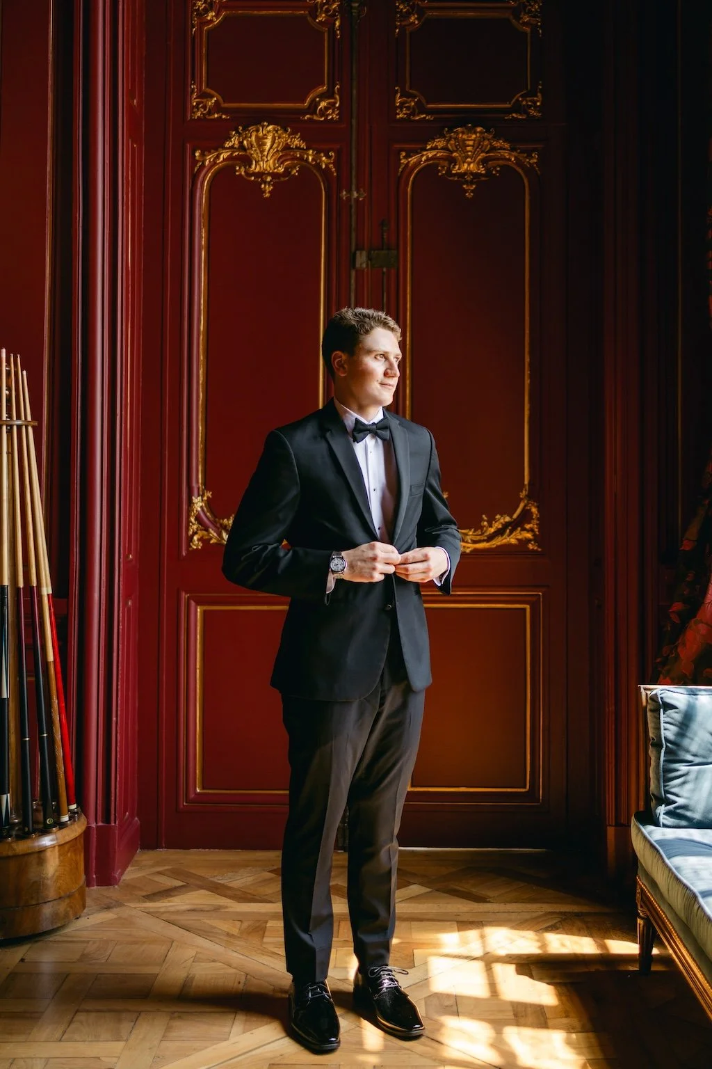 groom photo chateau