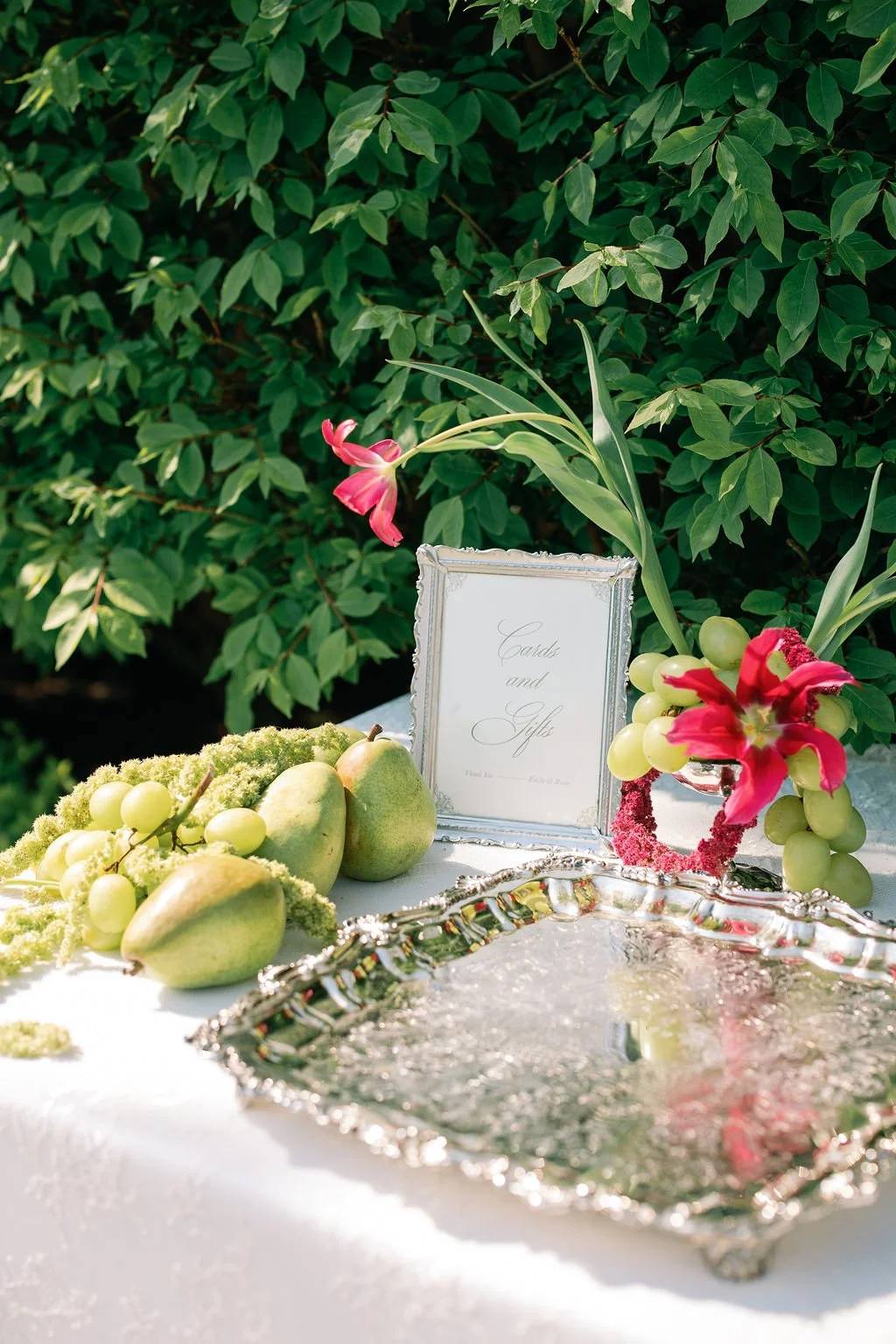 silver wedding details