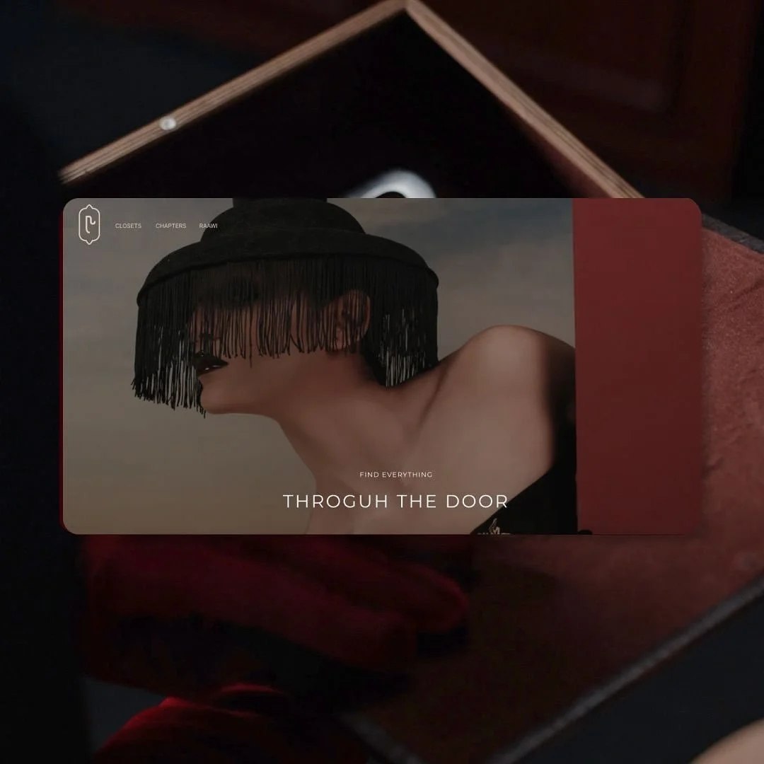 ✨ Excited to share that I&rsquo;m designing the website for @raawi.clozt 💌, a beautifully crafted collection of custom, one-of-a-kind outfits by my friend @stylewithghazal &hearts;️

&ldquo;At Raawi Clozt, fashion isn&rsquo;t just about clothes, it&