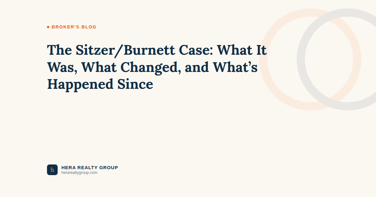 The Sitzer/Burnett Case: What It Was, What Changed, and What’s Happened Since