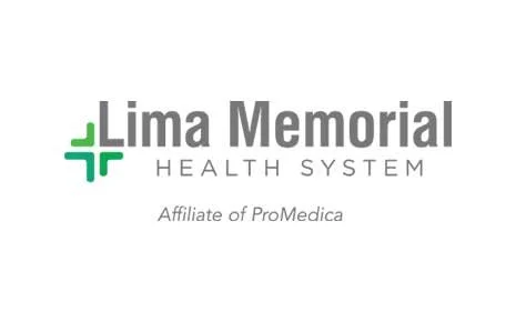 Logo of Lima Memorial Health System, an affiliate of ProMedica.
