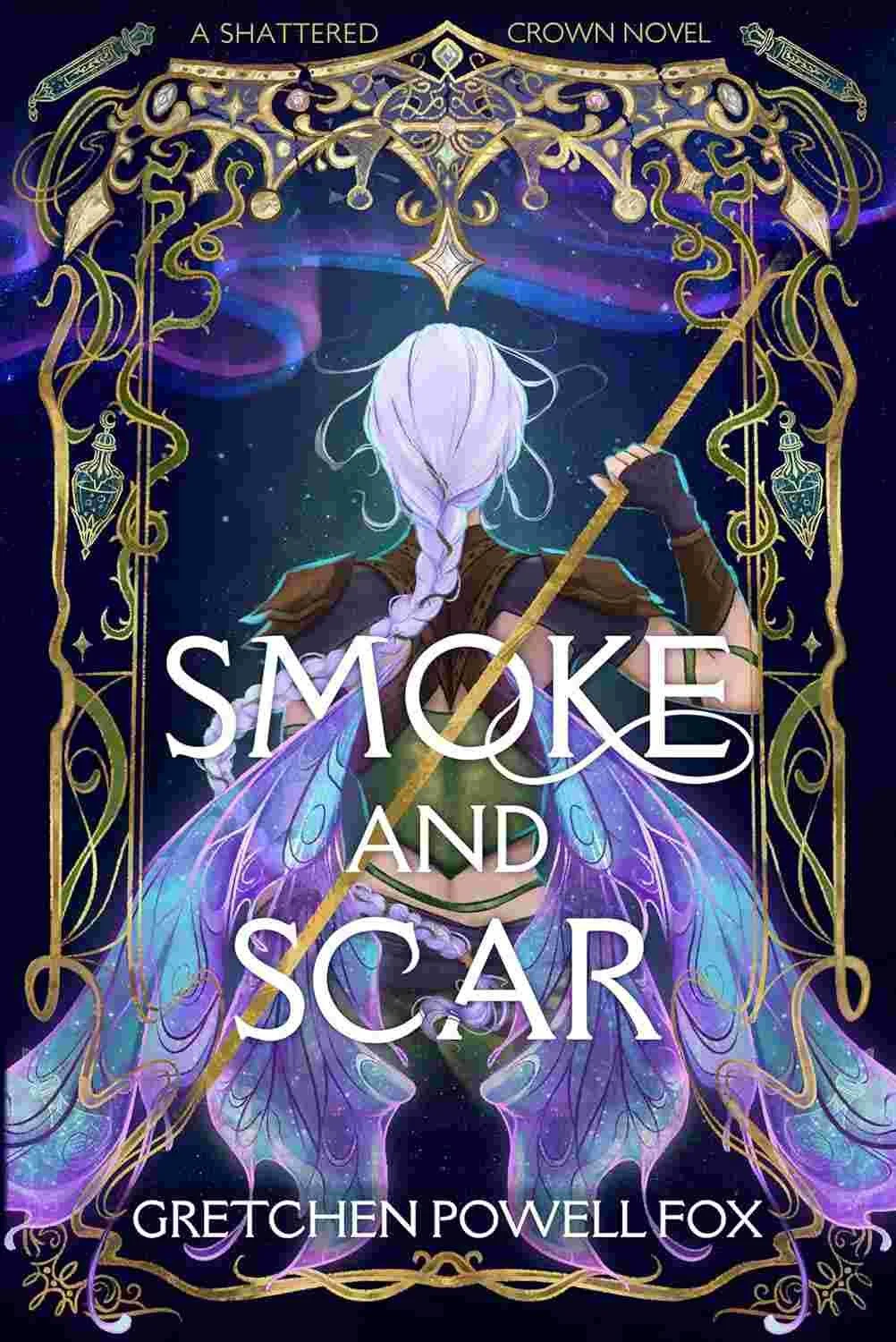 Cover graphic for the book Smoke and Scar by Gretchen Powell Fox