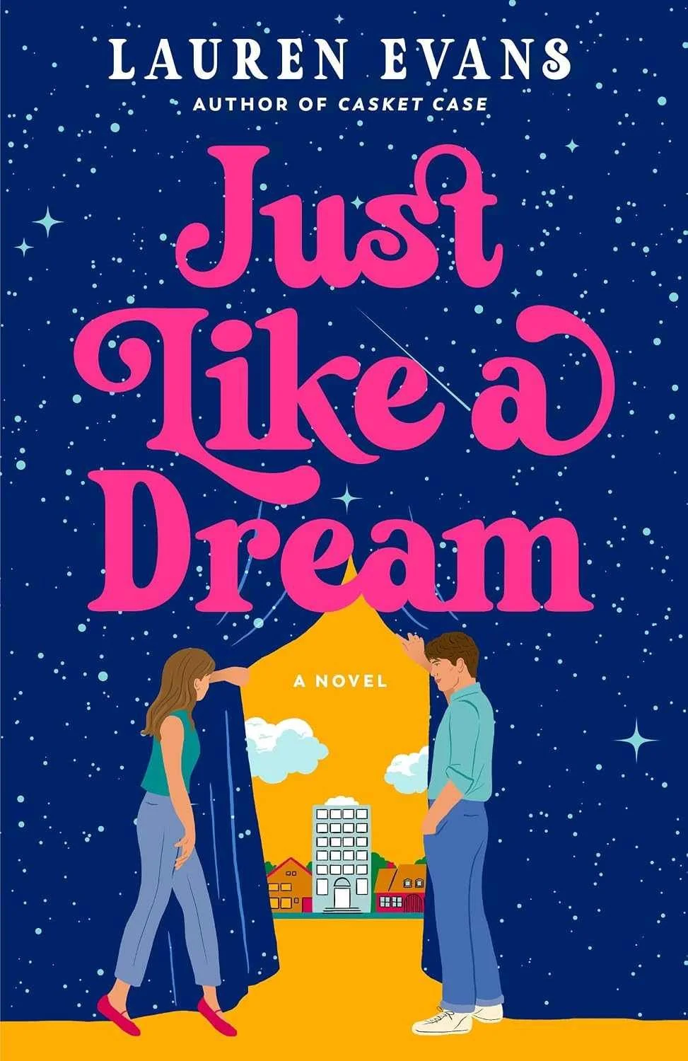 Cover graphic for the November 2026 romance release Just Like a Dream by Lauren Evans