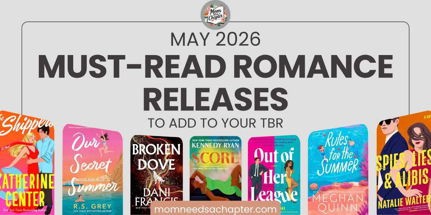 May 2026 Must-Read Romance Releases to add to your TBR blog heading graphic