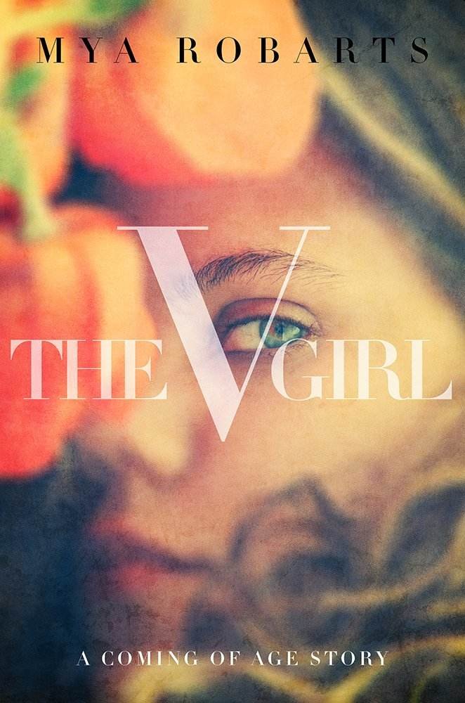 Book cover graphic of the book The V Girl by Mya Robarts