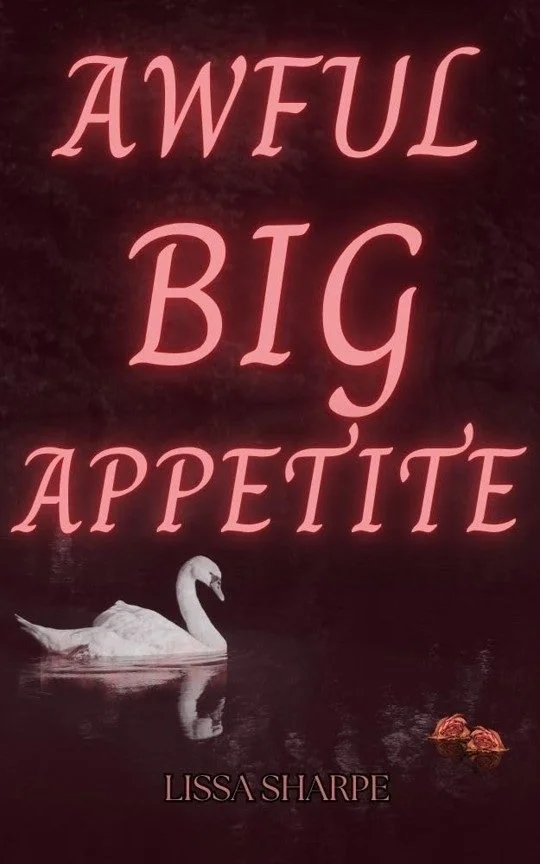 Cover graphic for the romance Awful Big Appetite