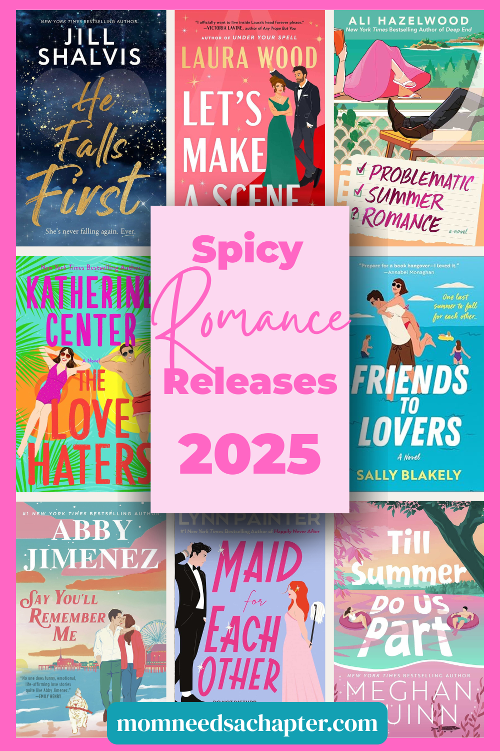 Hot New Romance Book Releases of 2025 — Mom Needs a Chapter