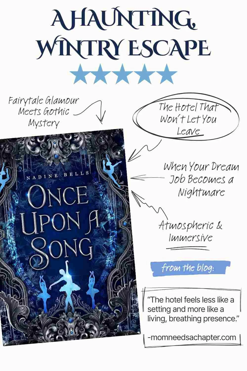 Once Upon a Song by Nadine Bells — A Haunting, Wintry Escape