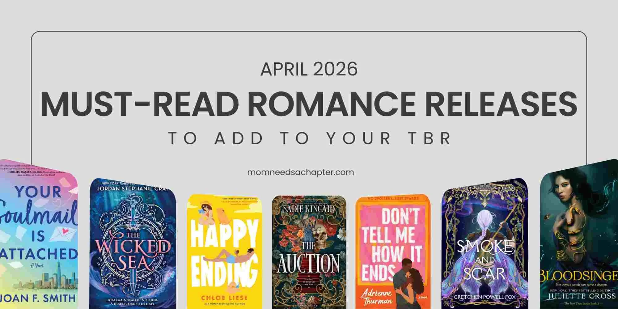Best Romance Books Coming Out in April 2026