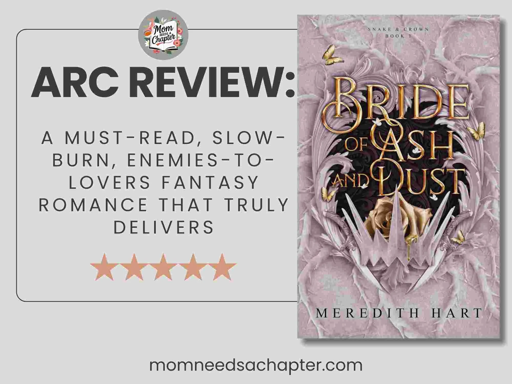 Bride of Ash and Dust by Meredith Hart: ARC Review