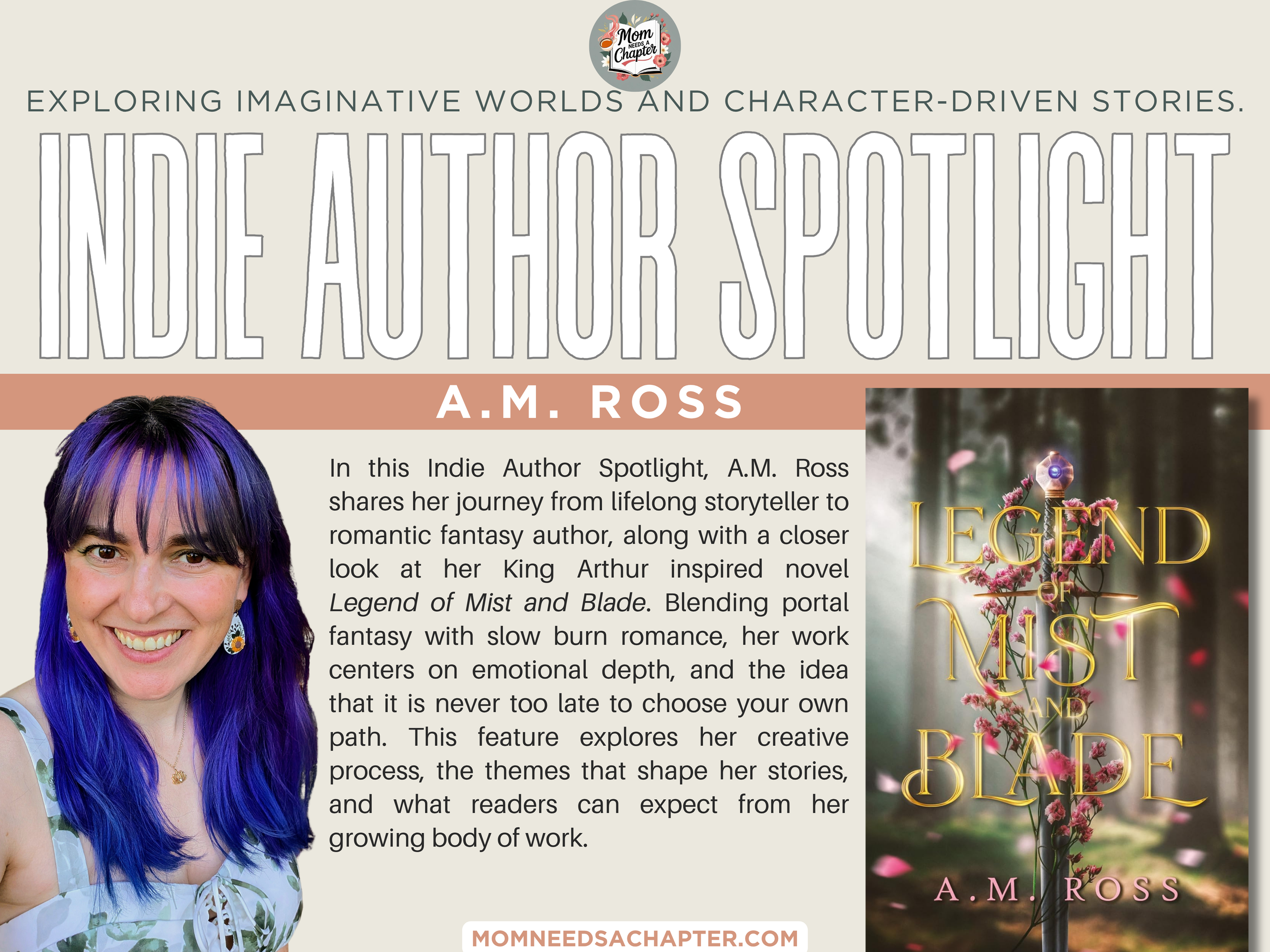 Indie Author Spotlight: A.M. Ross
