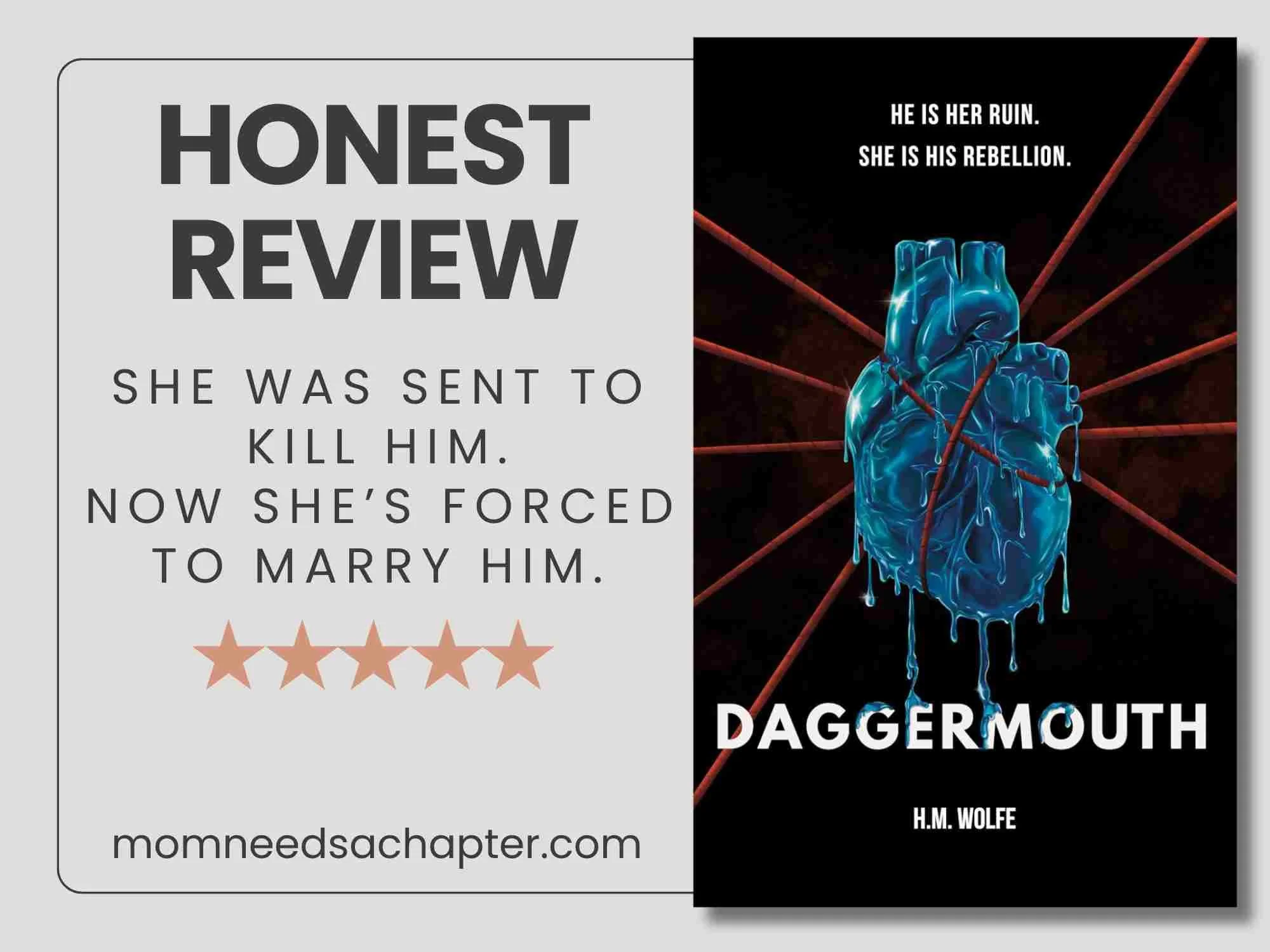 Daggermouth by H.M. Wolfe: A Dark Dystopian Romance Review