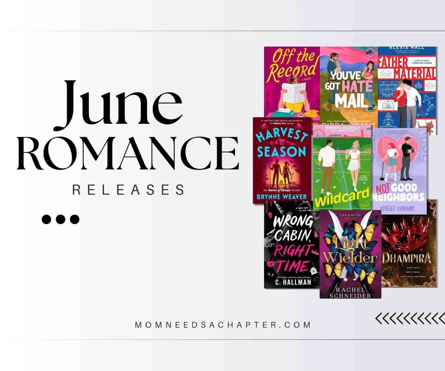 June 2025 Romance Releases: Every New Book You Need to Read This Month