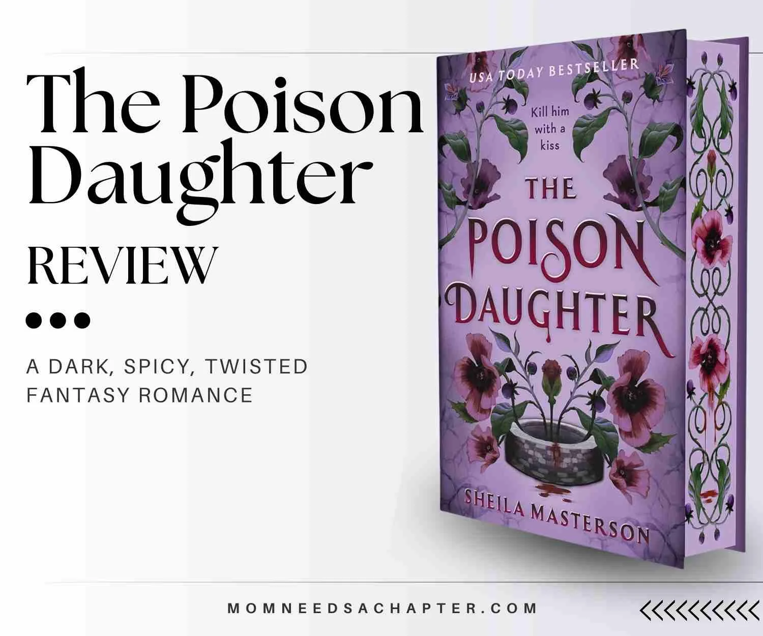 The Poison Daughter by Sheila Masterson: A Dark Fantasy Romance Review