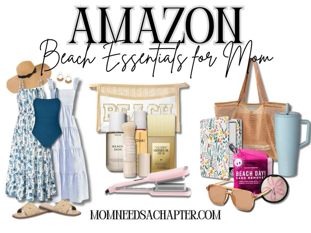Amazon Beach Vacation Essentials for Book Lover Moms