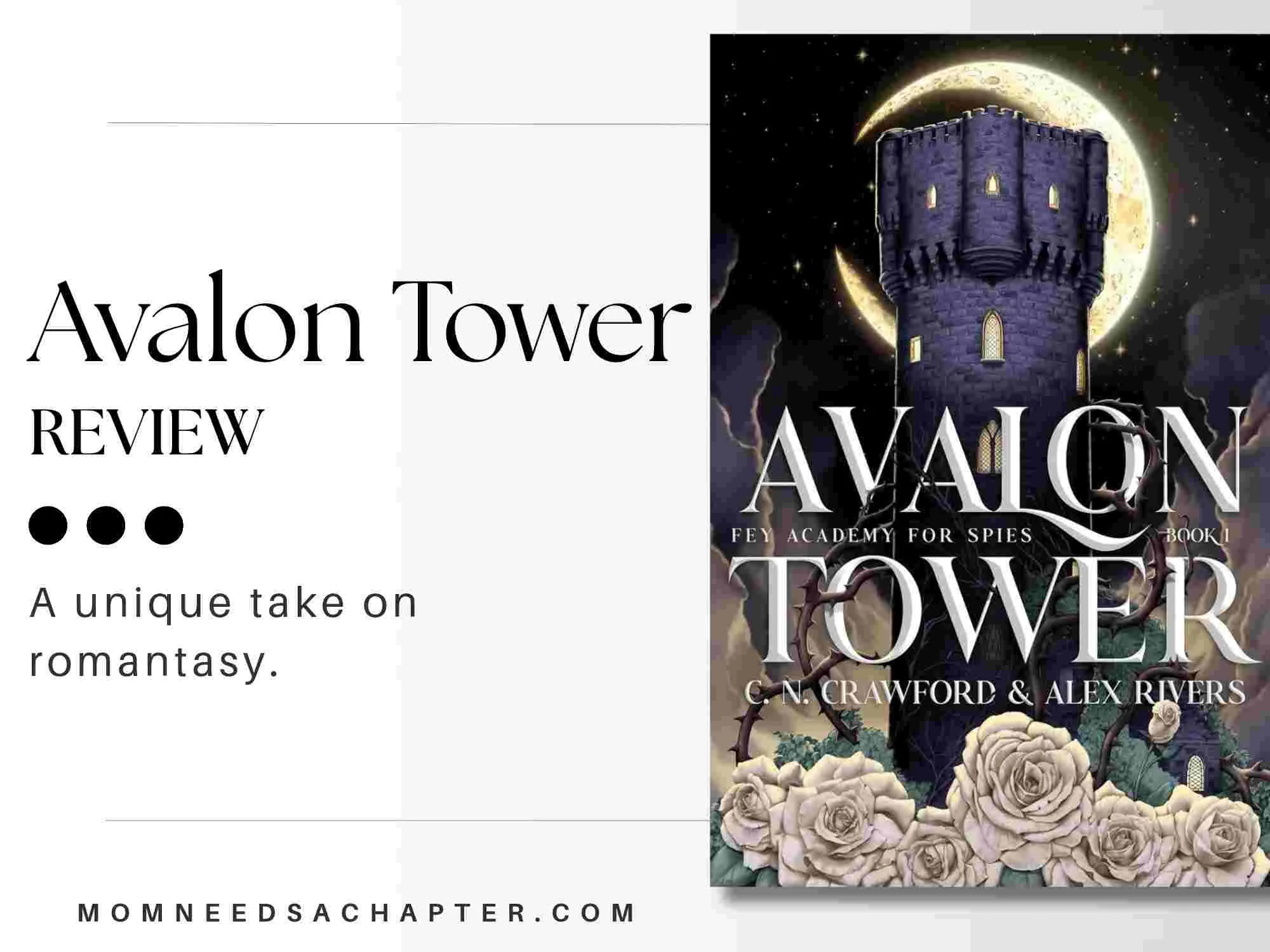 Avalon Tower Book Review: A Spy Academy Romantasy I Could Not Put Down