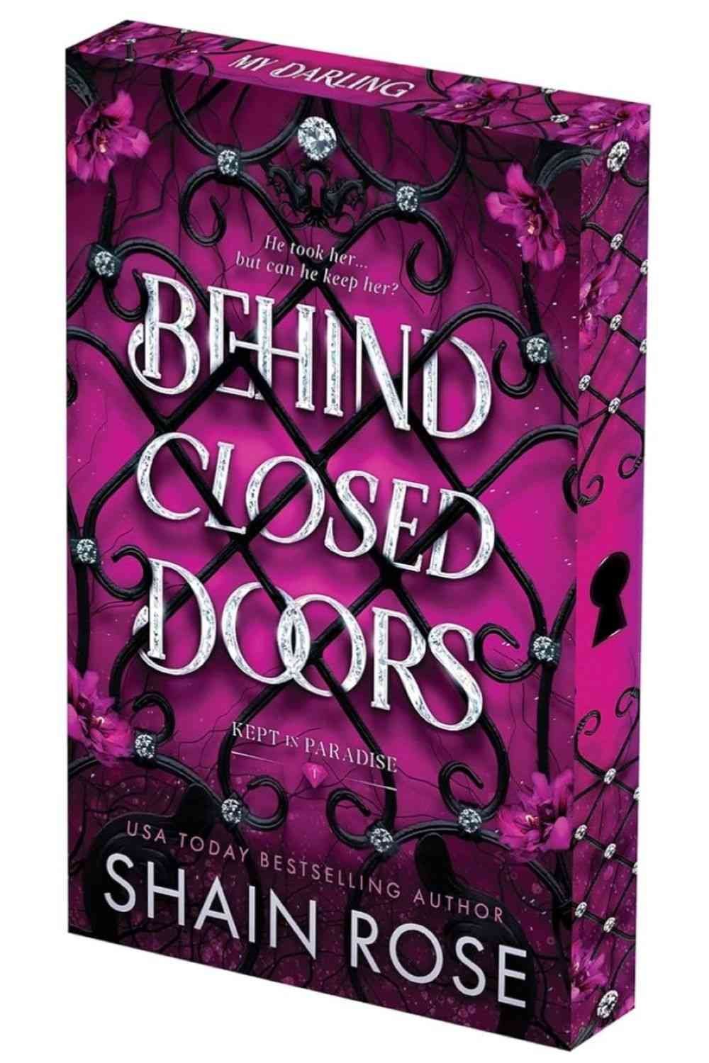 Behind Closed Doors Deluxe paperback with sprayed edges