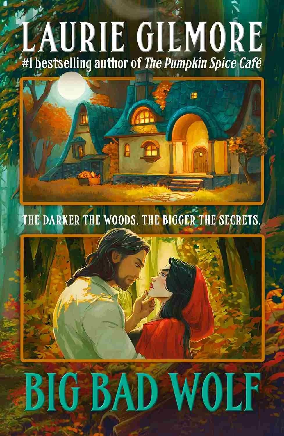 Cover graphic for the fall romance Big Bad Wolf by Laurie Gilmore