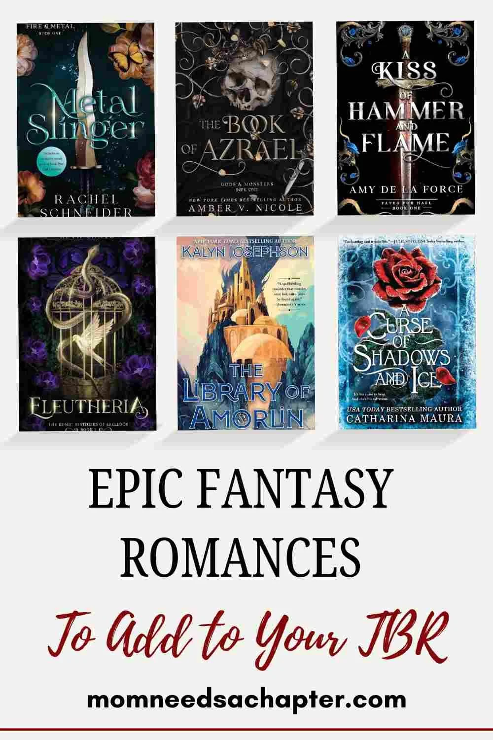 Epic Fantasy Romances Blog Post