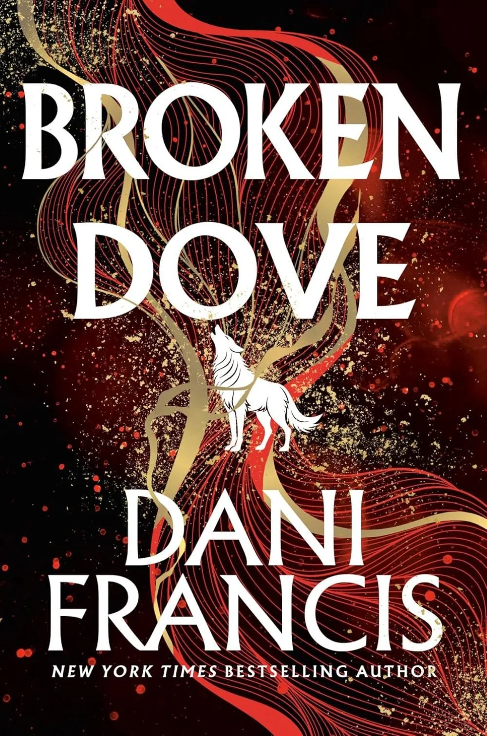 Cover graphic for the dystopian romance Broken Dove by Dani Francis