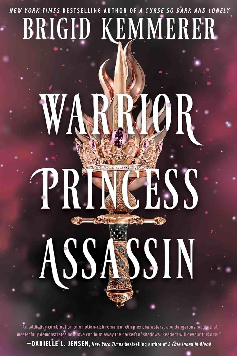 Cover graphic for the why choose 2026 romantasy Warrior Princess Assassin by Brigid Kemmerer
