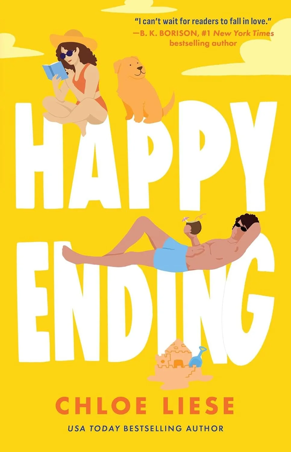 Cover graphic of the romance Happy Ending by Chloe Liese