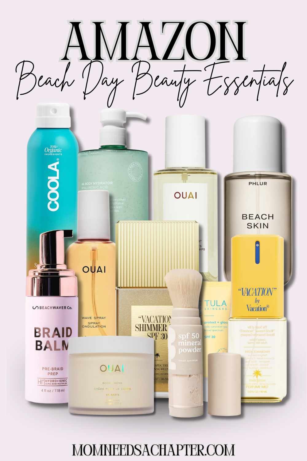 Amazon beach day beauty essentials